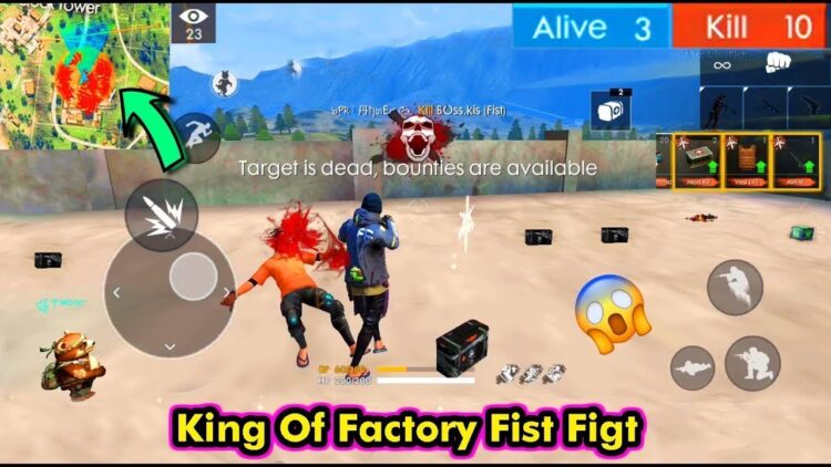 Bí quyết chơi Free Fire Factory Top Fist Fight giành vô địch cho người mới