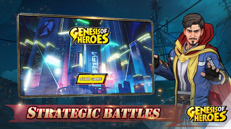Genesis of Heroes - Tựa game chiến thuật cùng bối cảnh thế giới Marvel